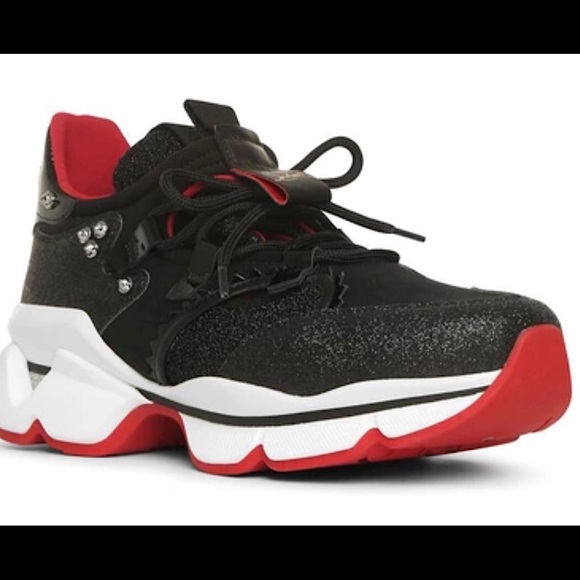 BNIB Christian Louboutin Donna Glitter Sneakers..Size 39...Proof of purchase - Picture 2 of 16